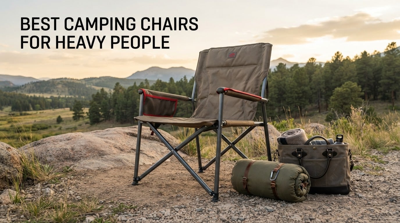 best camping chairs for heavy people