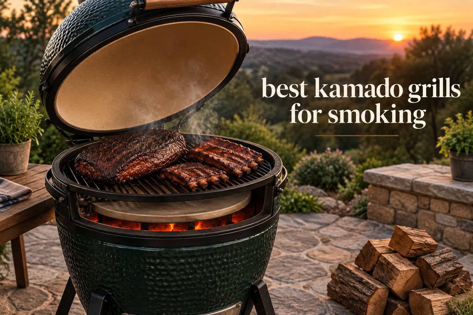 best kamado grills for smoking