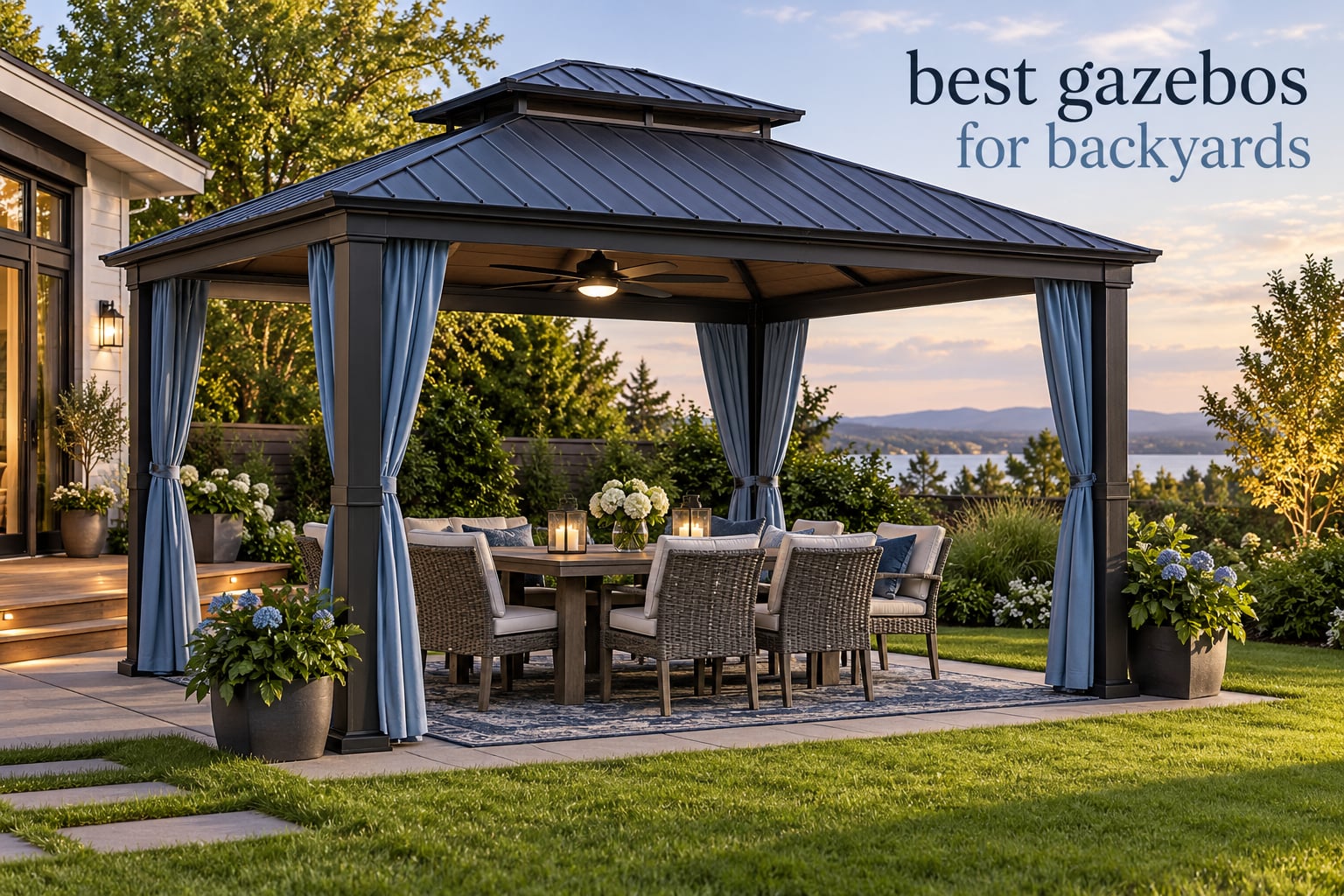 best gazebos for backyards