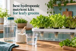 best hydroponic nutrient kits for leafy greens