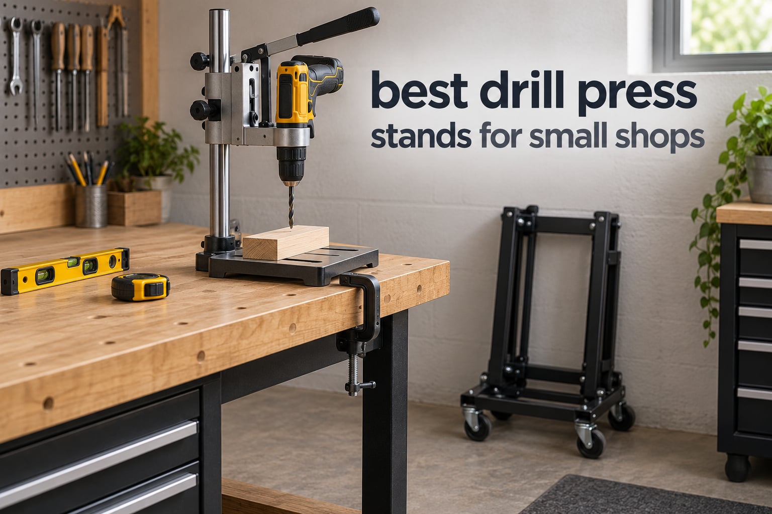best drill press stands for small shops