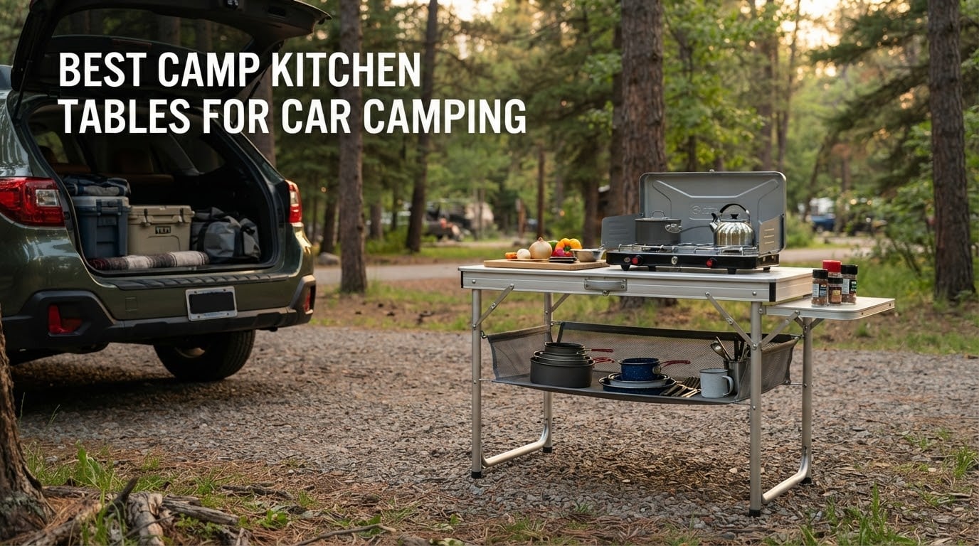 best camp kitchen tables for car camping