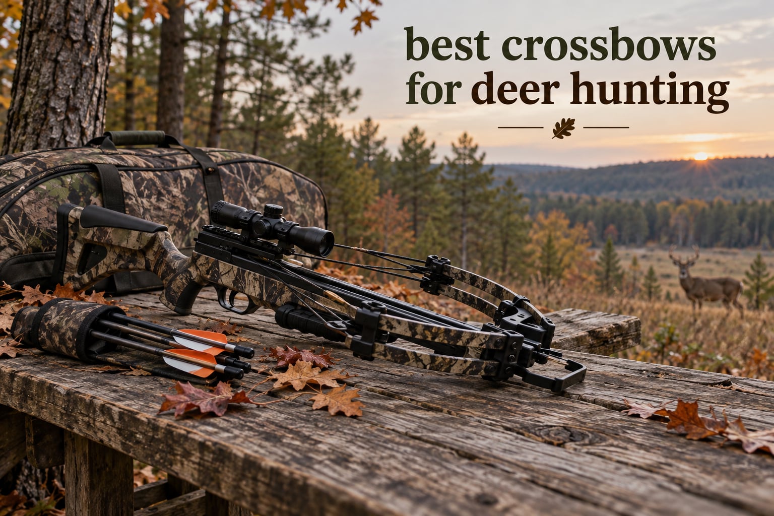 best crossbows for deer hunting