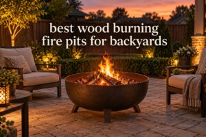 best wood burning fire pits for backyards