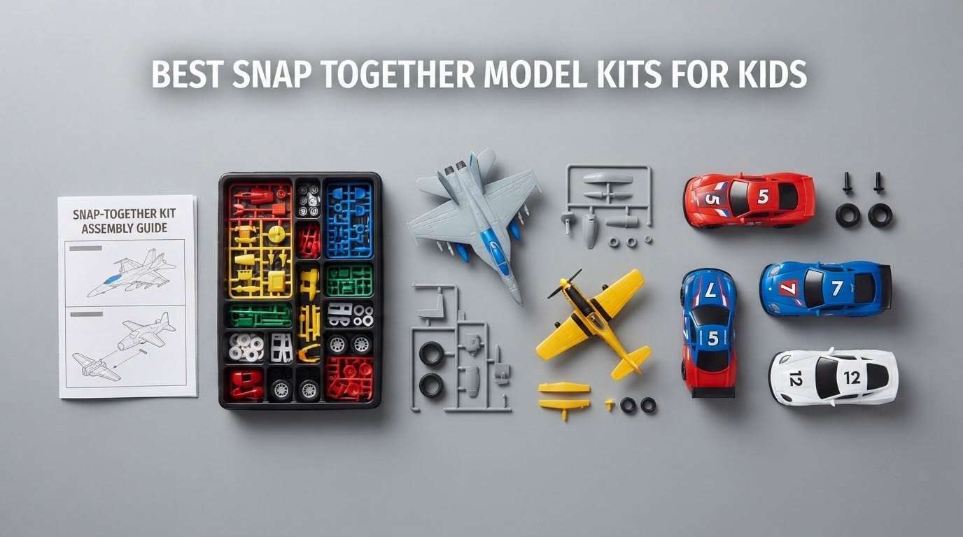 best snap together model kits for kids