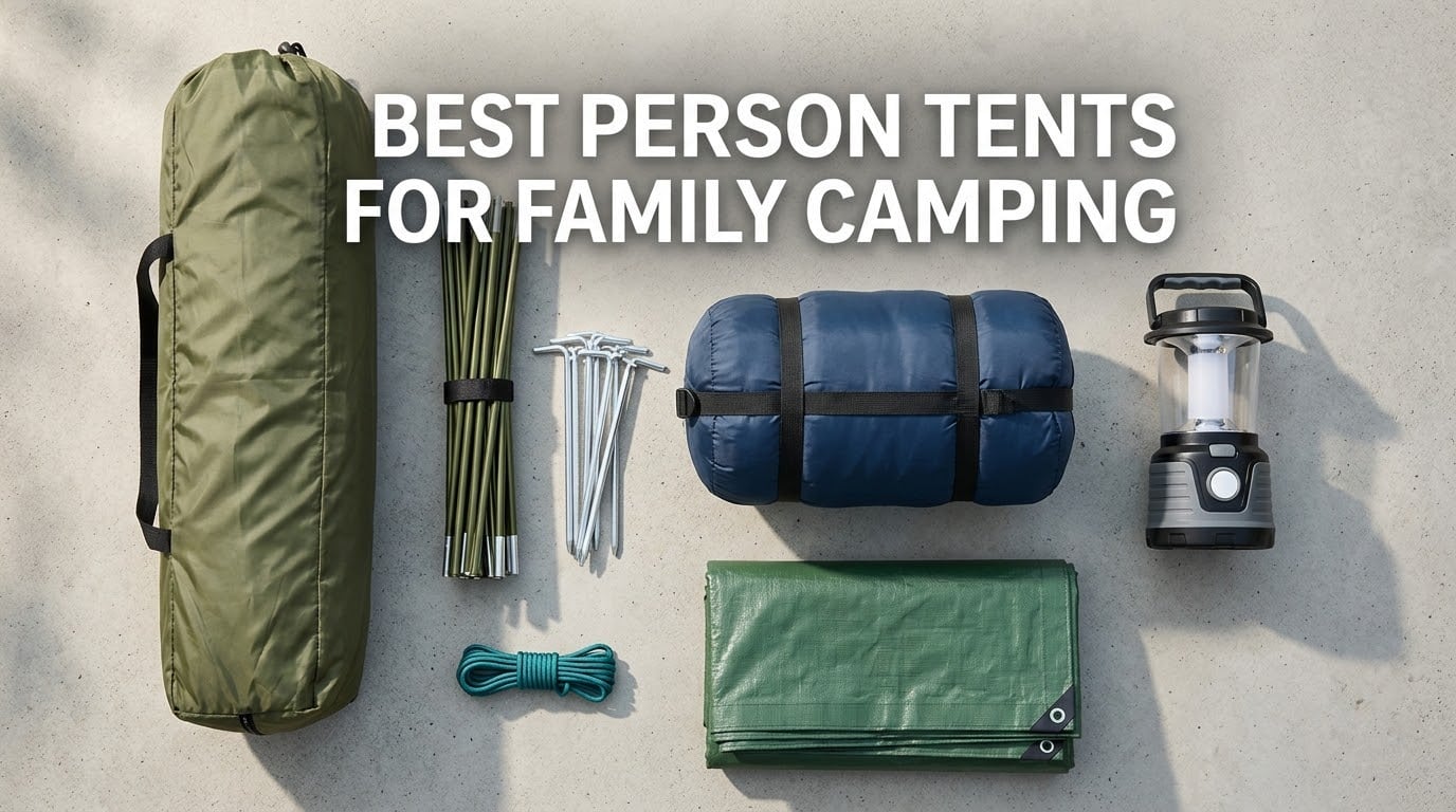 best 4 person tents for family camping