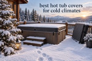 best hot tub covers for cold climates