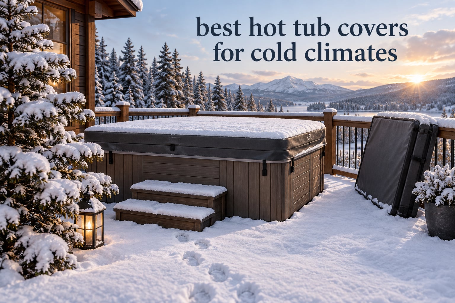best hot tub covers for cold climates