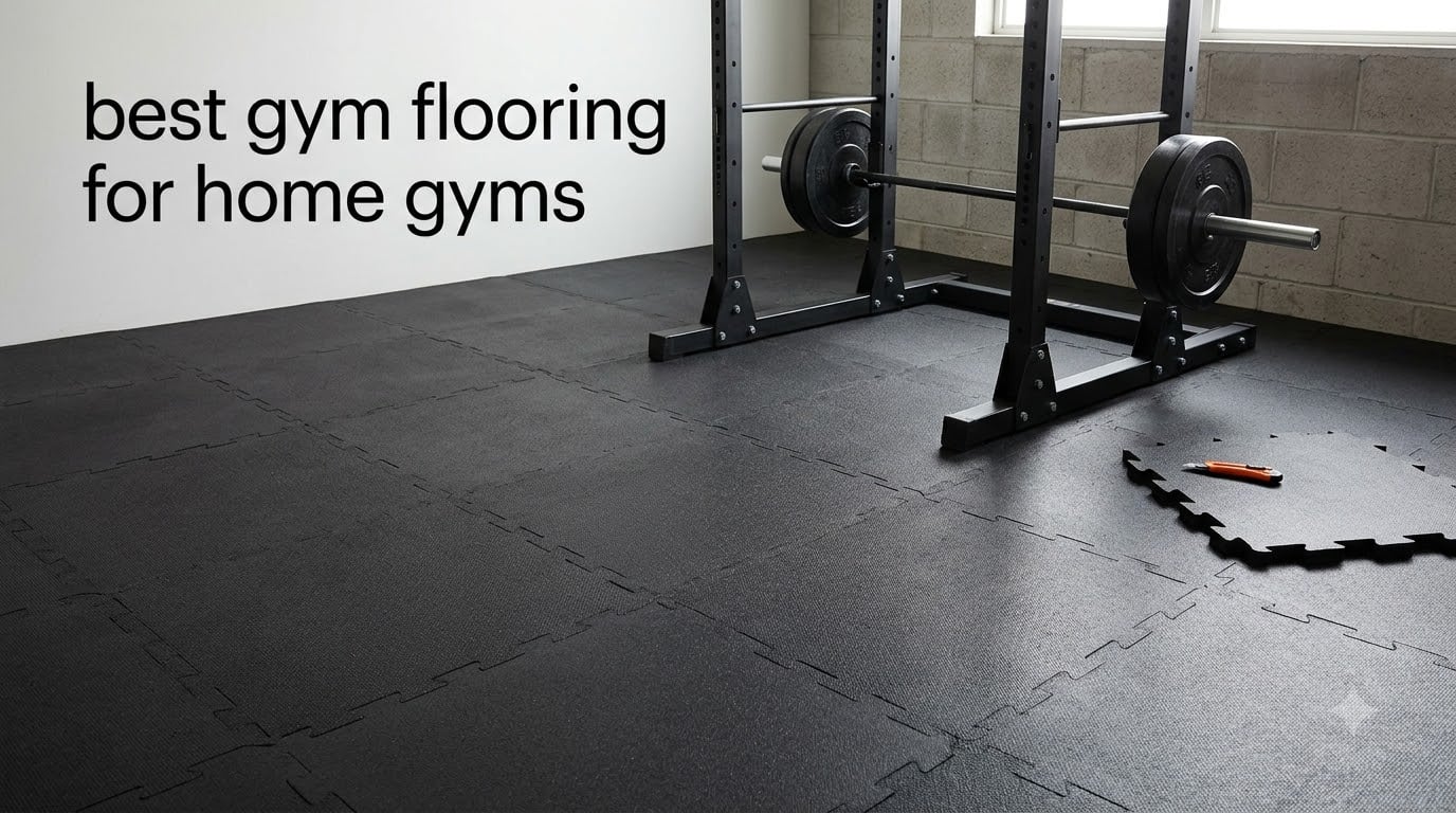 best gym flooring for home gyms