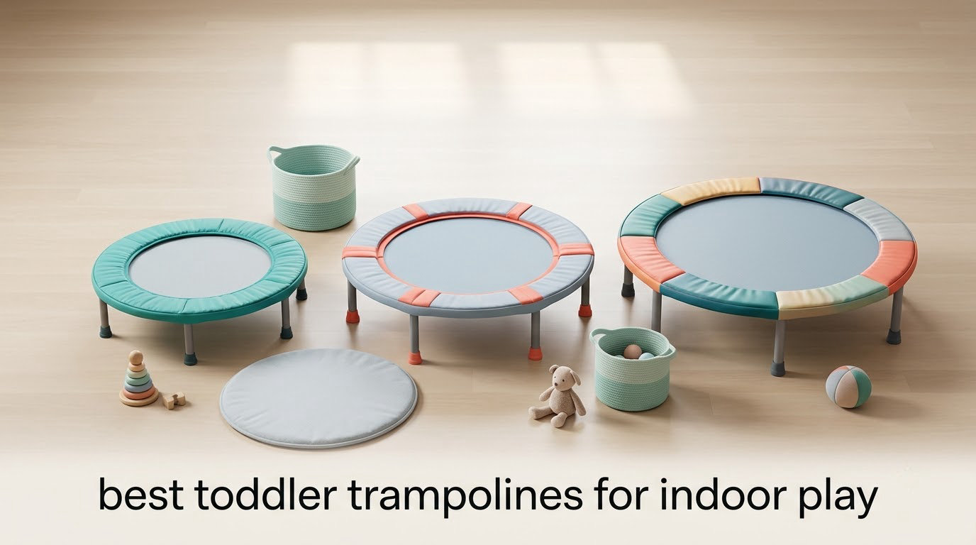 best toddler trampolines for indoor play