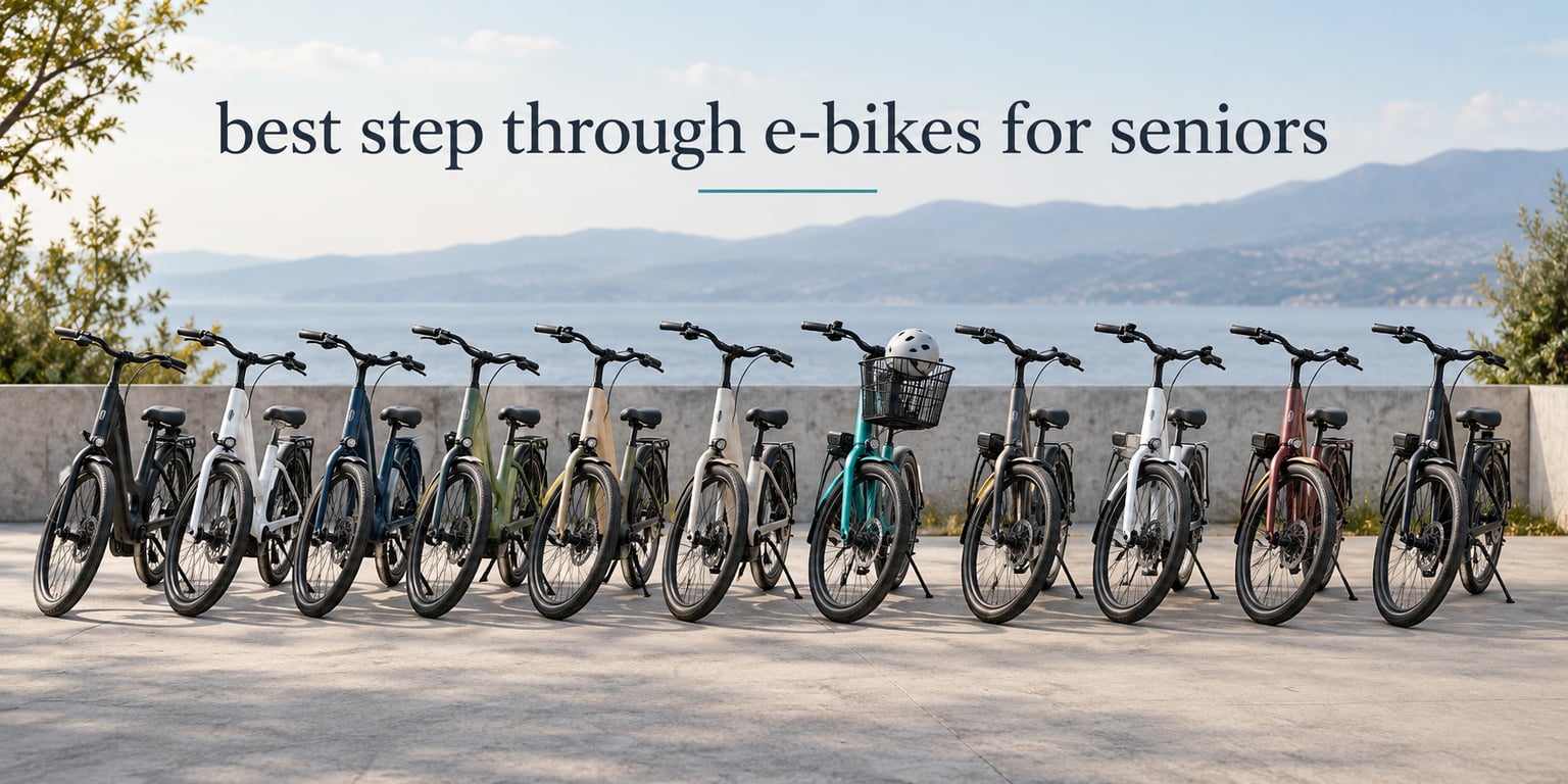 best step through e-bikes for seniors