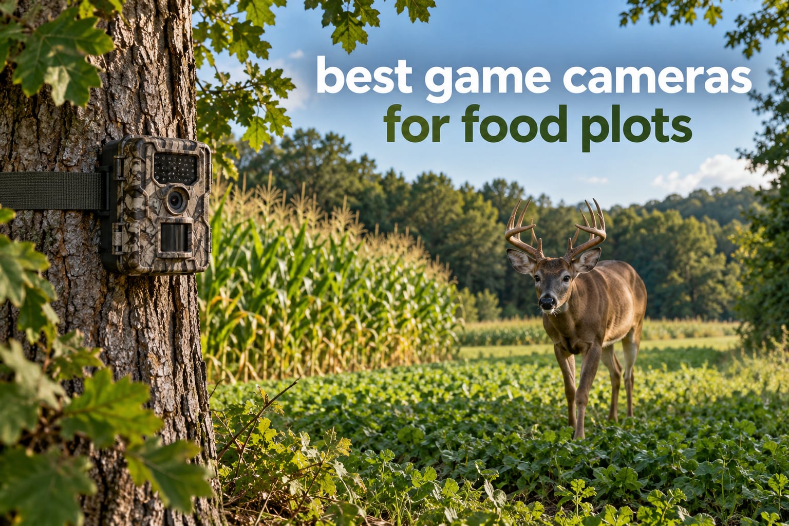 best game cameras for food plots