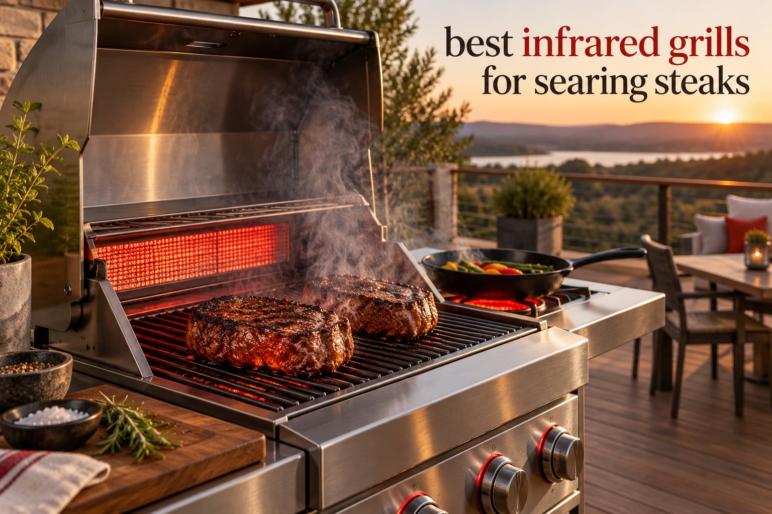 best infrared grills for searing steaks