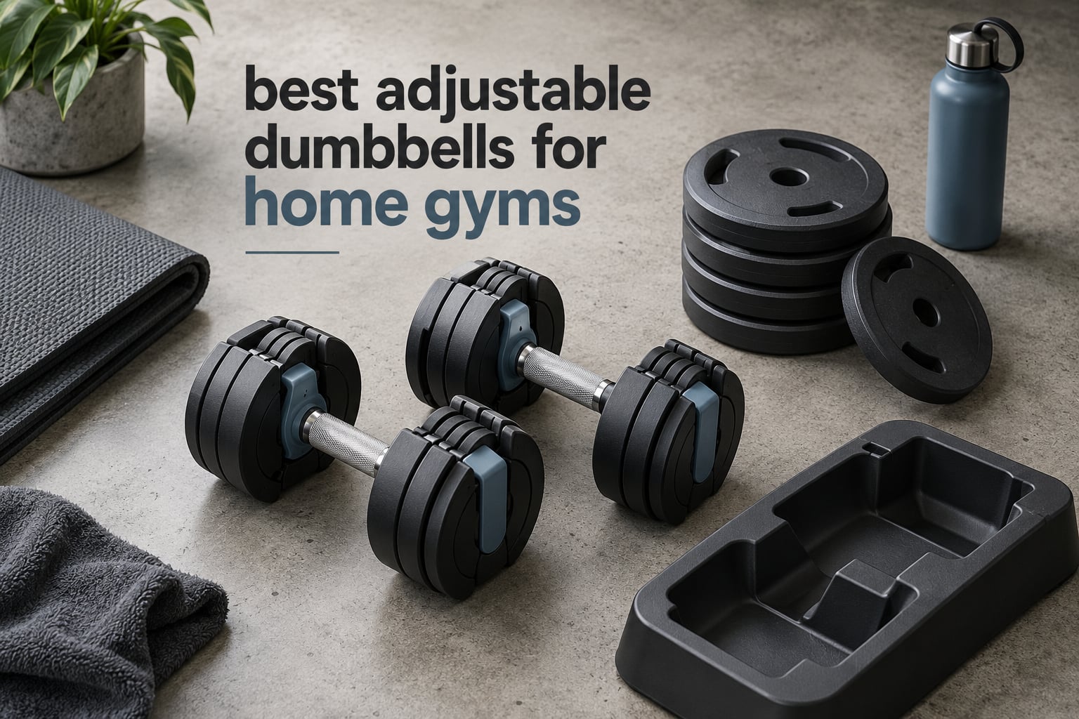 best adjustable dumbbells for home gyms