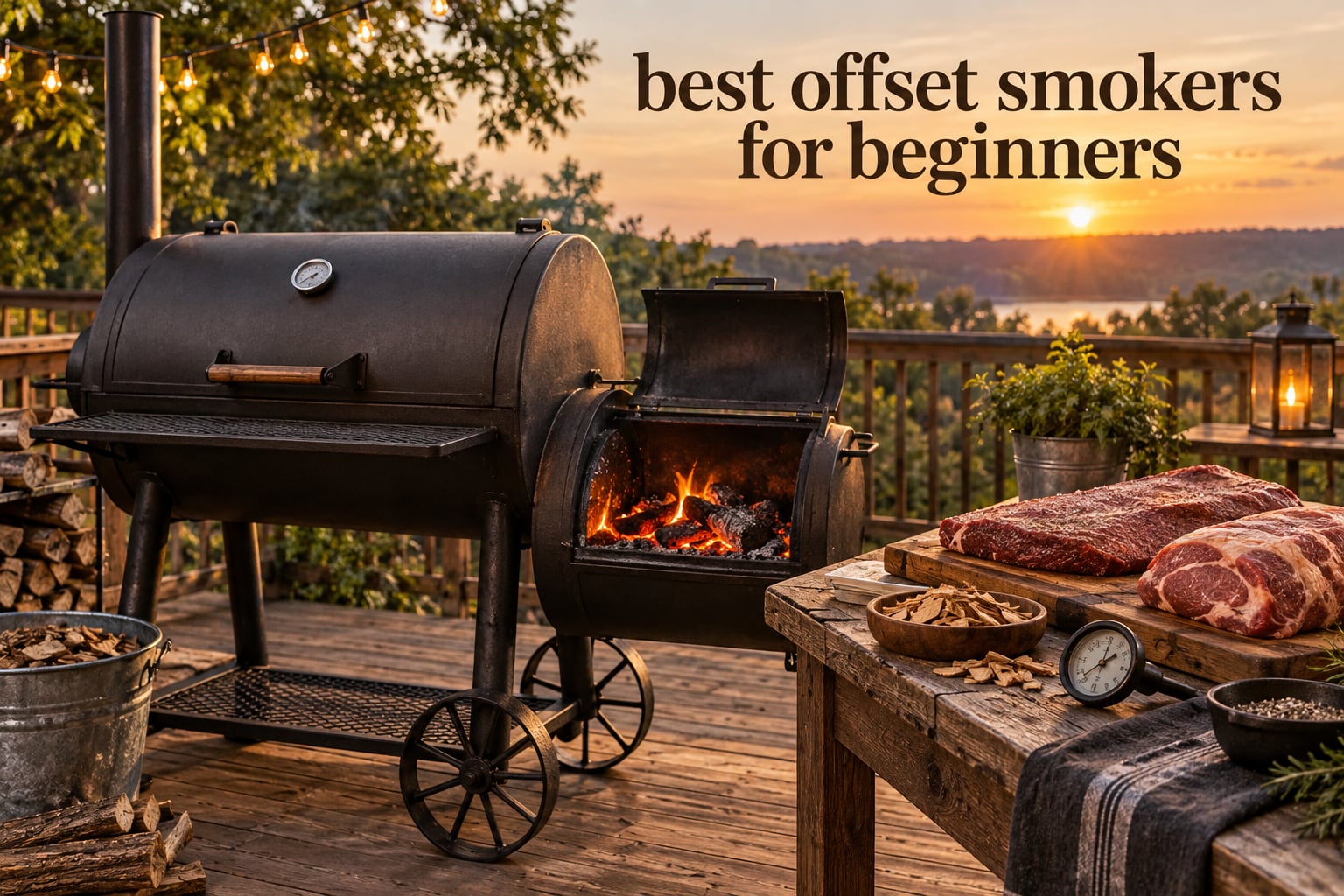 best offset smokers for beginners
