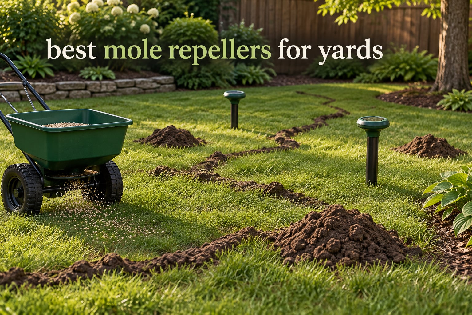 best mole repellers for yards