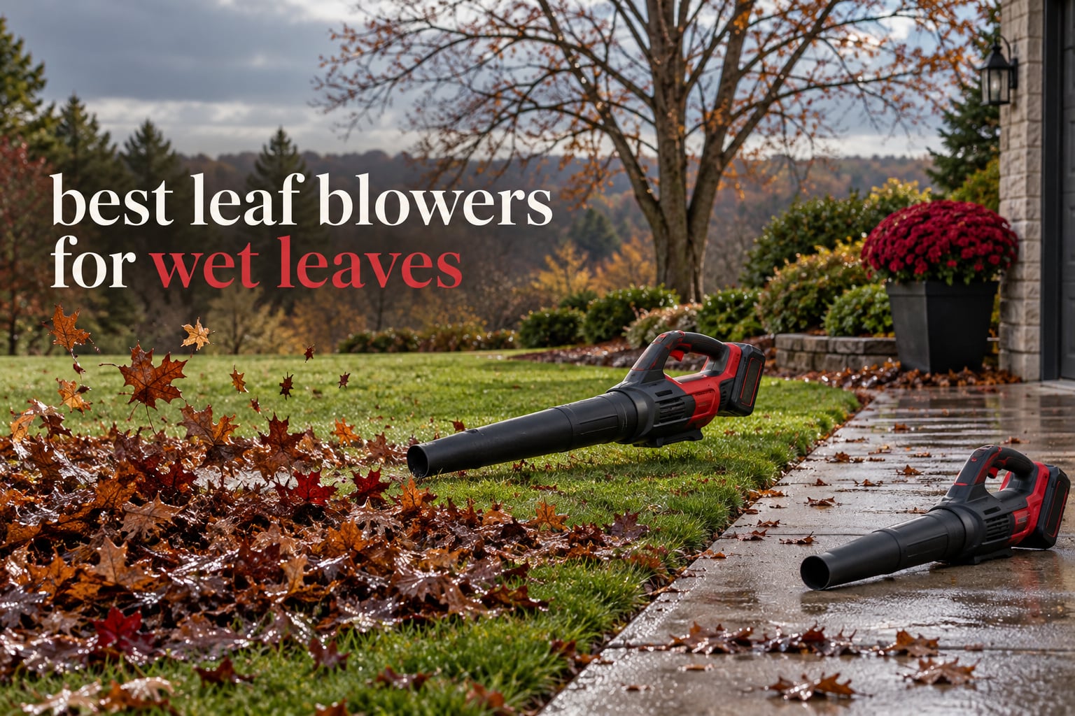 best leaf blowers for wet leaves