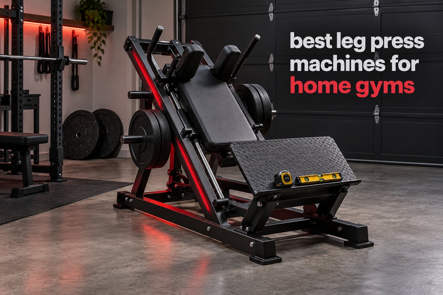 best leg press machines for home gyms