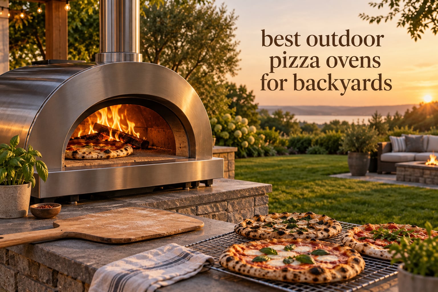 best outdoor pizza ovens for backyards